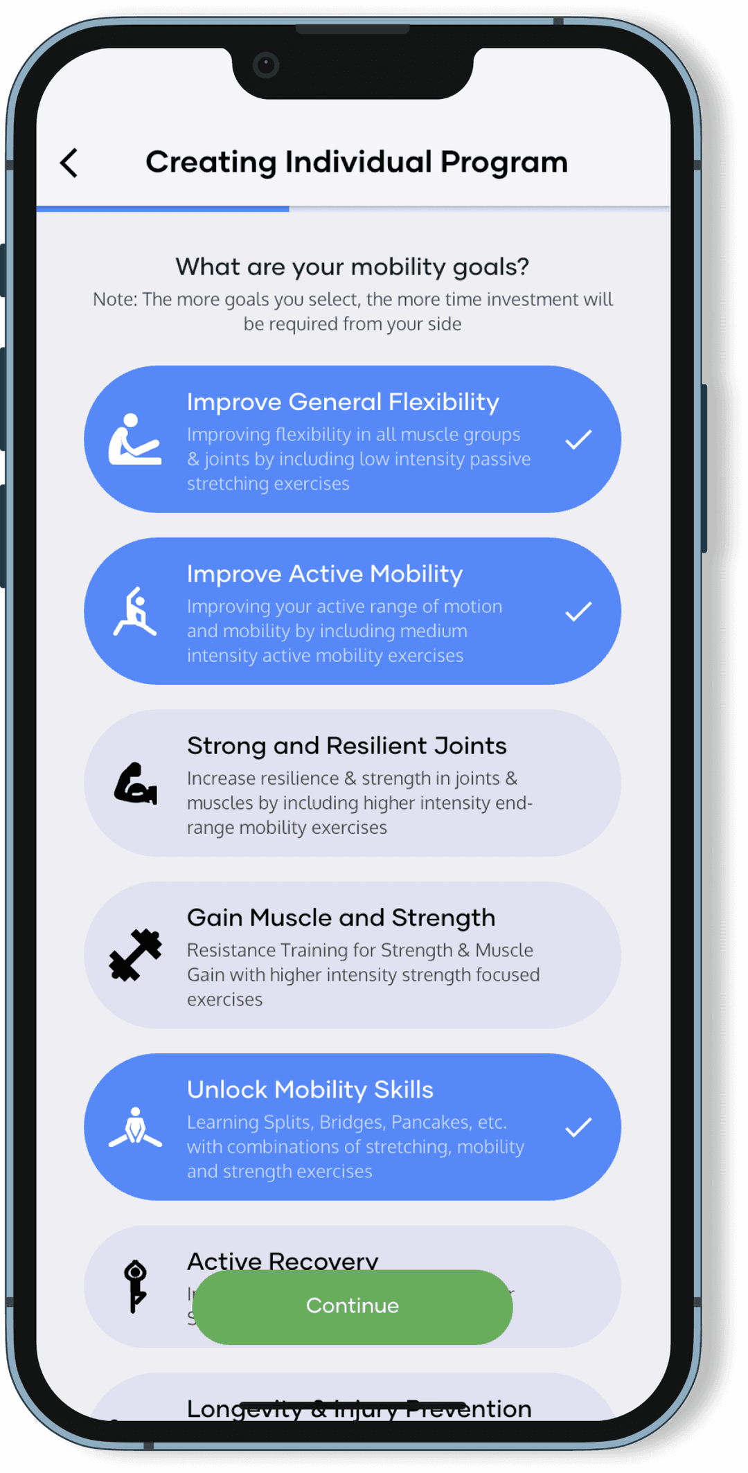 Define your Flexibility Goals